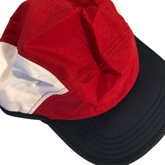 NWOT Adjustable Red, White, and Blue Color-block Ball Cap Hat - Picture 4 of 16